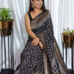 black printed black border